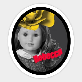 Rebecca as Fanny Sticker